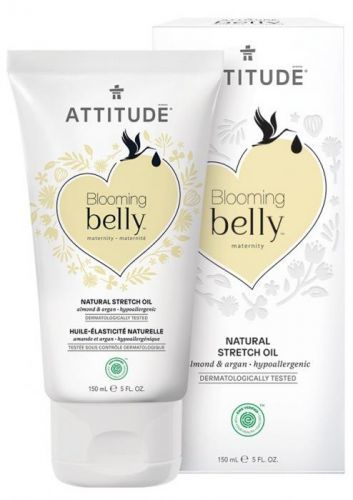 ATTITUDE Přírodní olej Blooming Belly pro těhotné a po porodu - argan a mandle 150 ml