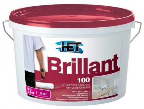 Barva HET Brillant 100 (15+3 kg/bal)