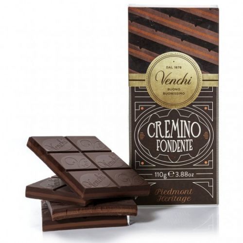 Venchi čokoláda Cremino Extra tmavá 110g