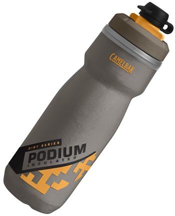 Láhev CamelBak Podium Dirt Series Chill 0.62l Grey/Orange