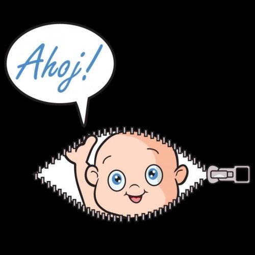 Těhotenské Tričko s motivem Kuk z bříška - tenhle potisk si zamiluješ!