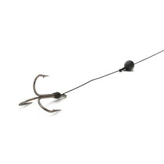 Sumcový návazec s trojháčkem a chrastítkem 4/0 100 kg 100cm