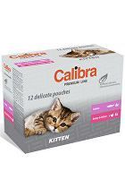 Calibra Cat  kapsa Premium Kitten multipack 12x100g 4+1 zdarma