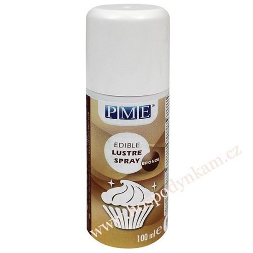 PME Potravinářská barva ve spreji Bronze