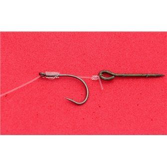 Hotový feeder návazec s jehlou na boilies 8cm / 8ks Rig č. 12 / 0,20