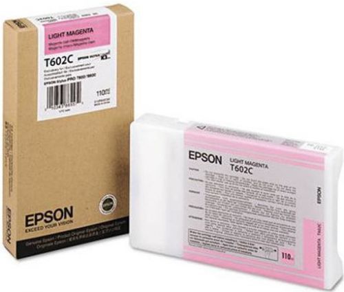 Epson C13T602C00 světle purpurová (light magenta) originální cartridge