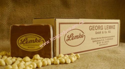 Nugát lískooříškový tmavý 200g