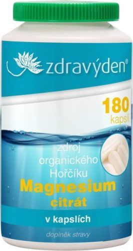 Zdravý den Magnesium citrát 180 kapslí