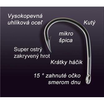 Rybarske háčiky kaprove Genesis XS - Tandem Baits 199 04034 - Rybarske háčiky kaprove Genesis XS - Tandem Baits