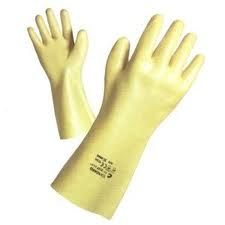 rukavice žluté STANDART 9,5