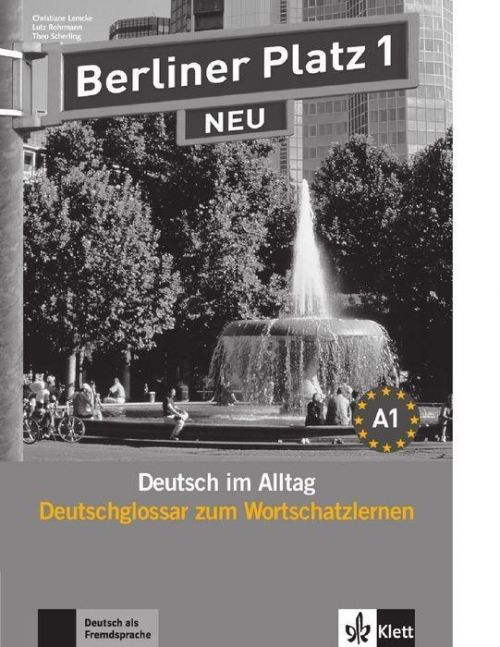 Berliner Platz 1 NEU - Deutschglossar zum Wortschatzlernen(Paperback)(v němčině)