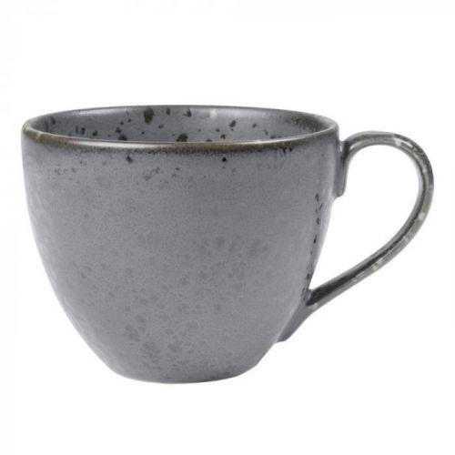 Šedý kameninový šálek na čaj Bitz Mensa, 460 ml