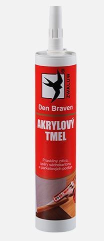 Akrylový tmel bílý, DEN BRAVEN, 310ml