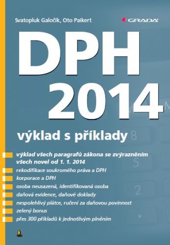 DPH 2014 - Svatopluk Galočík, Oto Paikert - e-kniha