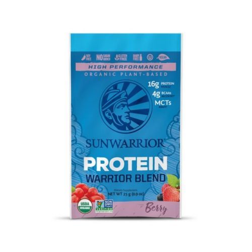 Sunwarrior Protein Blend Bio lesní plody 1 dávka