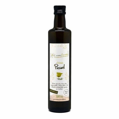 Extra panenský olivový olej nefiltrovaný Picual 500ml