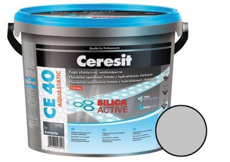 Spárovací hmota Ceresit CE 40 Aquastatic 5 kg manhattan