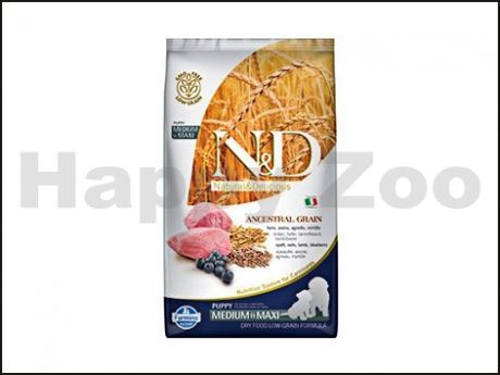 N&D Low Grain Dog Puppy Medium/Maxi Lamb & Blueberry 2,5kg N&D