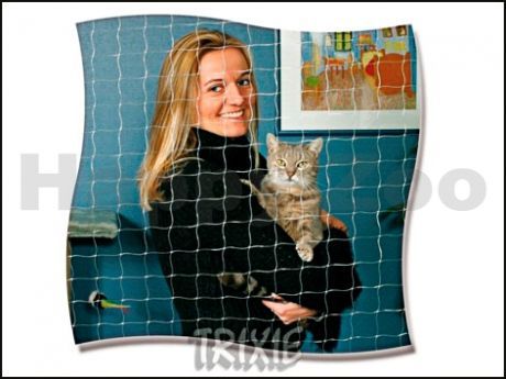 Ochranná transparentní síť TRIXIE pro kočky 4x3m TRIXIE