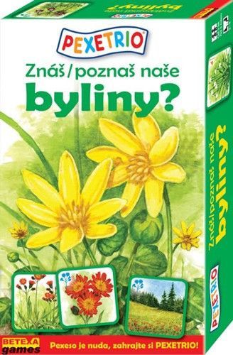 Betexa PEXETRIO Znáš naše byliny?