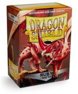 Arcane Tinmen Dragon Shield standardní obaly: Matte Ruby (100 ks)