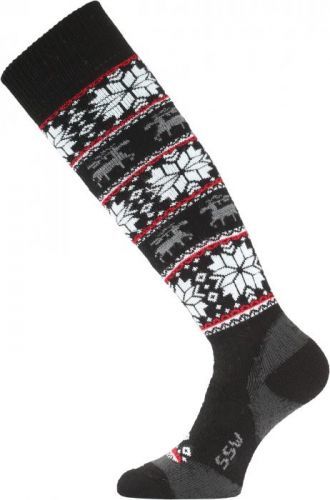 Lasting  SSW 900 černá merino ponožky lyžařské Velikost: (42-45) L