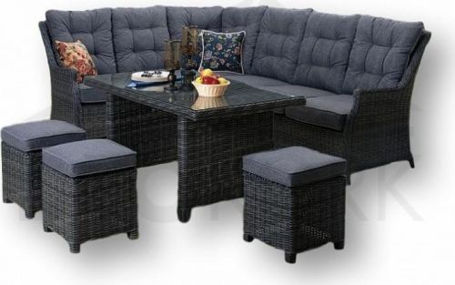 Deokork Ratanová sestava DAKOTA (polstry ZDARMA)