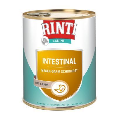 RINTI Canine Intestinal s jehněčím 800 g - 6 x 800 g