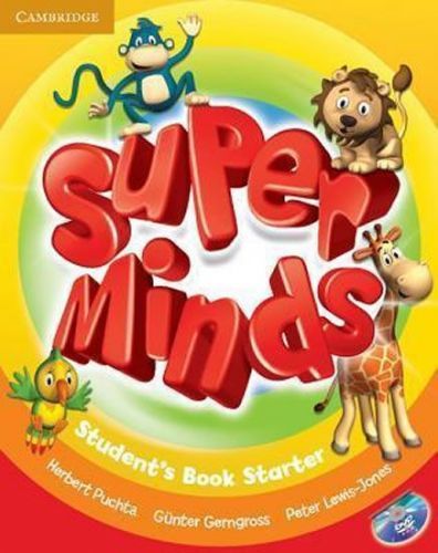 Gerngross Günter, Puchta Herbert: Super Minds Starter: Student'S Book With Dvd-Rom