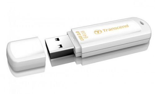 Flash USB Transcend JetFlash 730 64GB USB 3.0 - bílý, TS64GJF730