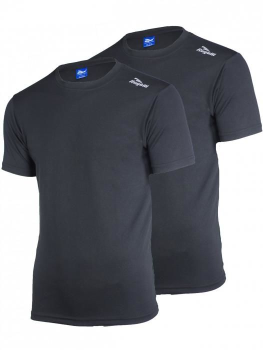 Funkční tričko Rogelli PROMOTION, 2 ks - černé, různé velikosti
