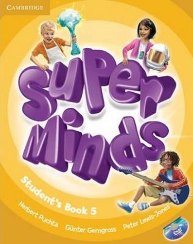 Puchta Herbert: Super Minds 5: Student'S Book With Dvd-Rom