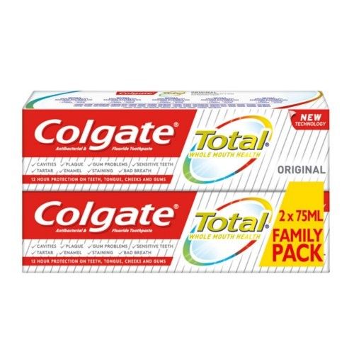 Colgate Zubní pasta Total Original Duopack 2 x 75 ml