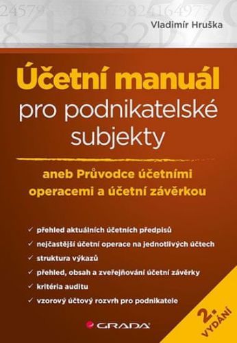Hruška Vladimír: Účetní Manuál Pro Podnikatelské Subjekty Aneb Průvodce Účetními Operacemi A Účetní