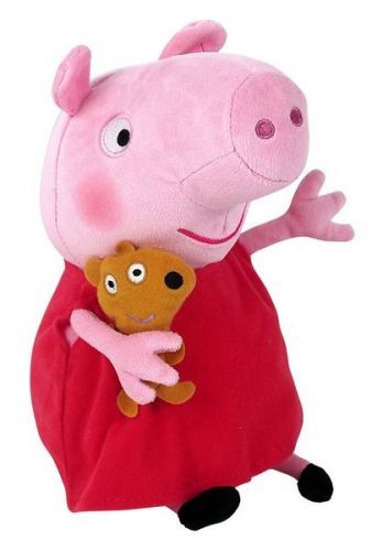 Tm Toys Peppa Pig - Plyšová Peppa S Kamarádem 35 Cm