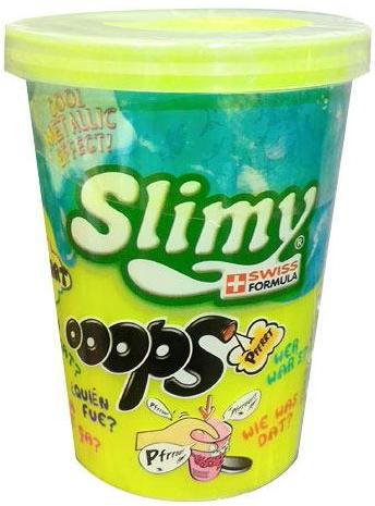 SLIMY Metalic prdící - kelímek 80g - 6 druhů