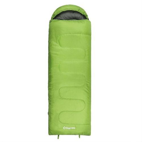 King Camp Spací Pytel Oasis 250 Zelený - Levý Zip