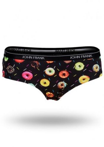 Dámské kalhotky hipster John Frank WJFD-H03 - L - Černá