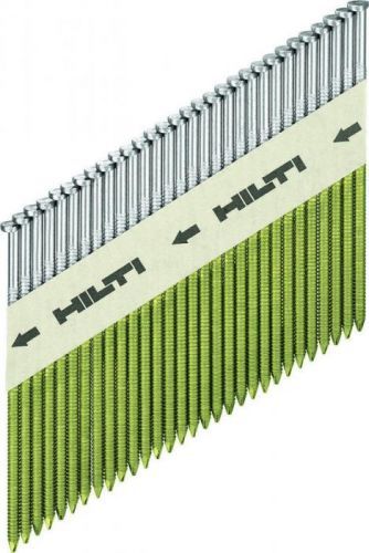 Hřebíky HILTI 2,8x63 RD34, kroužkové (3000ks/3x plyn GC32)