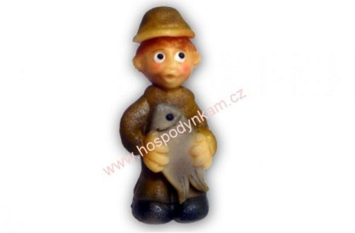 Marcipánová figurka Rybář