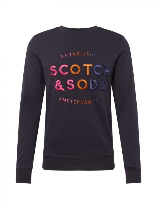 SCOTCH & SODA Mikina  černá