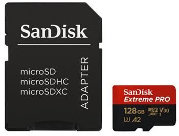 SanDisk Extreme Pro microSDXC 128GB 170/90 MB/s