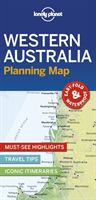 Lonely Planet Western Australia Planning Map (Lonely Planet)(Sheet map, folded)