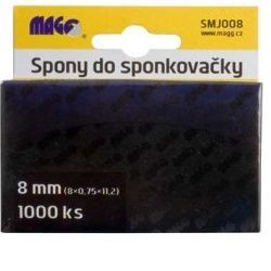 Magg SMJ008 Spony do sponkovačky 8x0,75x11,2 mm