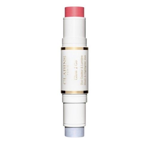 Clarins 2IN1 Stick Highligter & Blush  rozjasňovač a tvářenka  - 01 10 g
