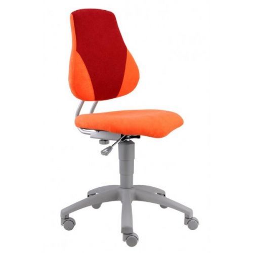 Alba Rostoucí židle Fuxo V - Line oranžová / vínová