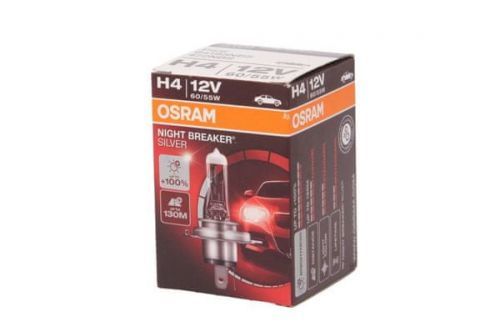 Osram Žárovka Typ h4, 12v, 60/55w, Night Breaker Silver, Halogenové, Krabička, 1ks