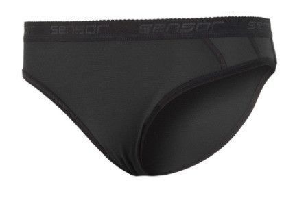 SENSOR DOUBLE FACE kalhotky XS / Černá