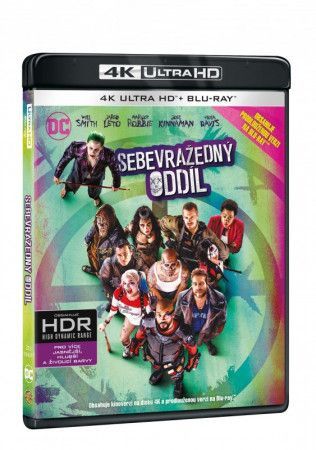 Sebevražedný Oddíl (2 Disky) - Blu-Ray + 4k Ultra Hd
