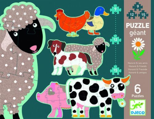 Ovečka a přátelé - 9, 12, 15 dílků